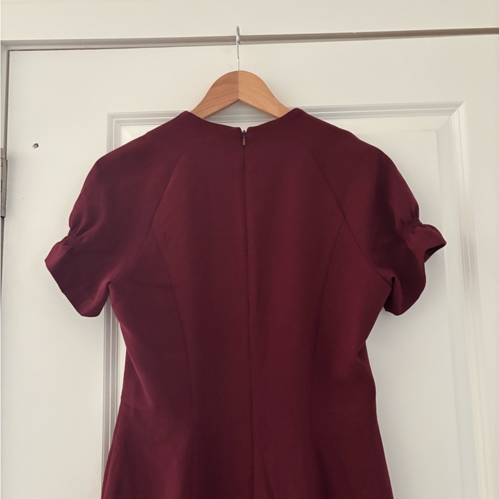 NWT Black Halo Patel Sheath Dress Puff Sleeve Classic - Picture 6 of 6